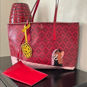 kate spade x Tom and Jerry Tote EUC!